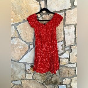 NWOT Red & White Spotty Dress ❤️🤍